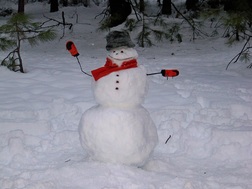 Our snowman
